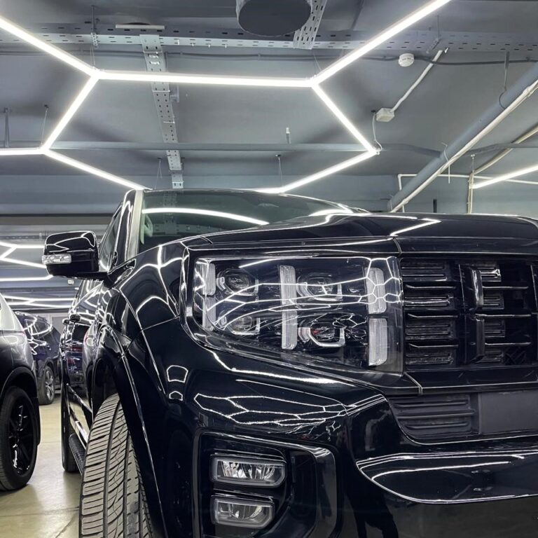 Оклейка оптики и зоны погрузки Kia Mohave