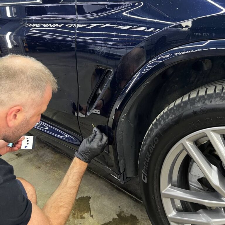 BMW X3 оклейка + восстановительная полировка и керамика 1 слой + комплексная химчистка салона